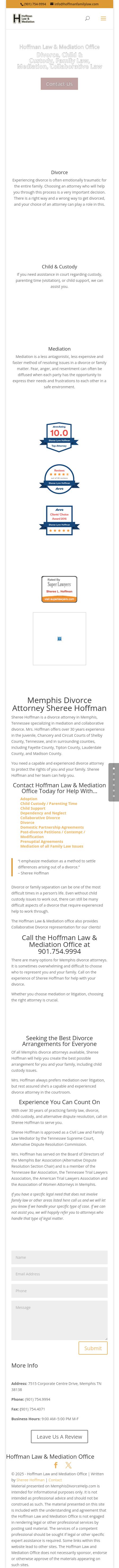 Hoffman Law & Mediation Office - Memphis TN Lawyers