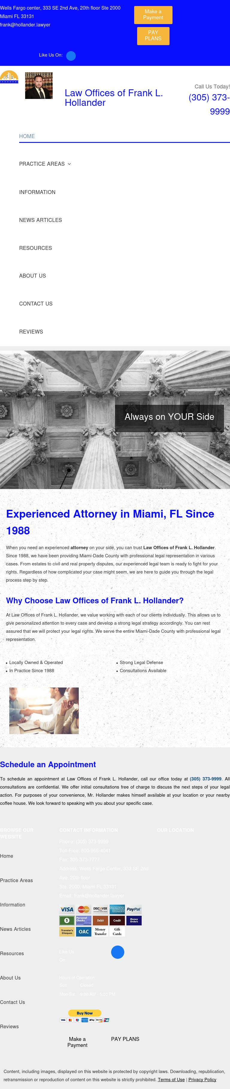 Hollander And Associates LLC - Miami FL Lawyers