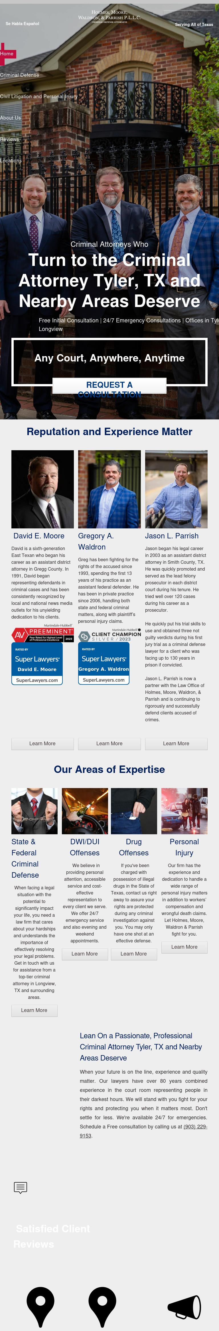 Holmes and Moore - Longview TX Lawyers