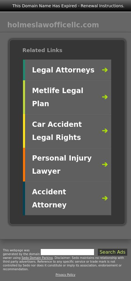 Holmes Law Office, LLC - Leavenworth KS Lawyers