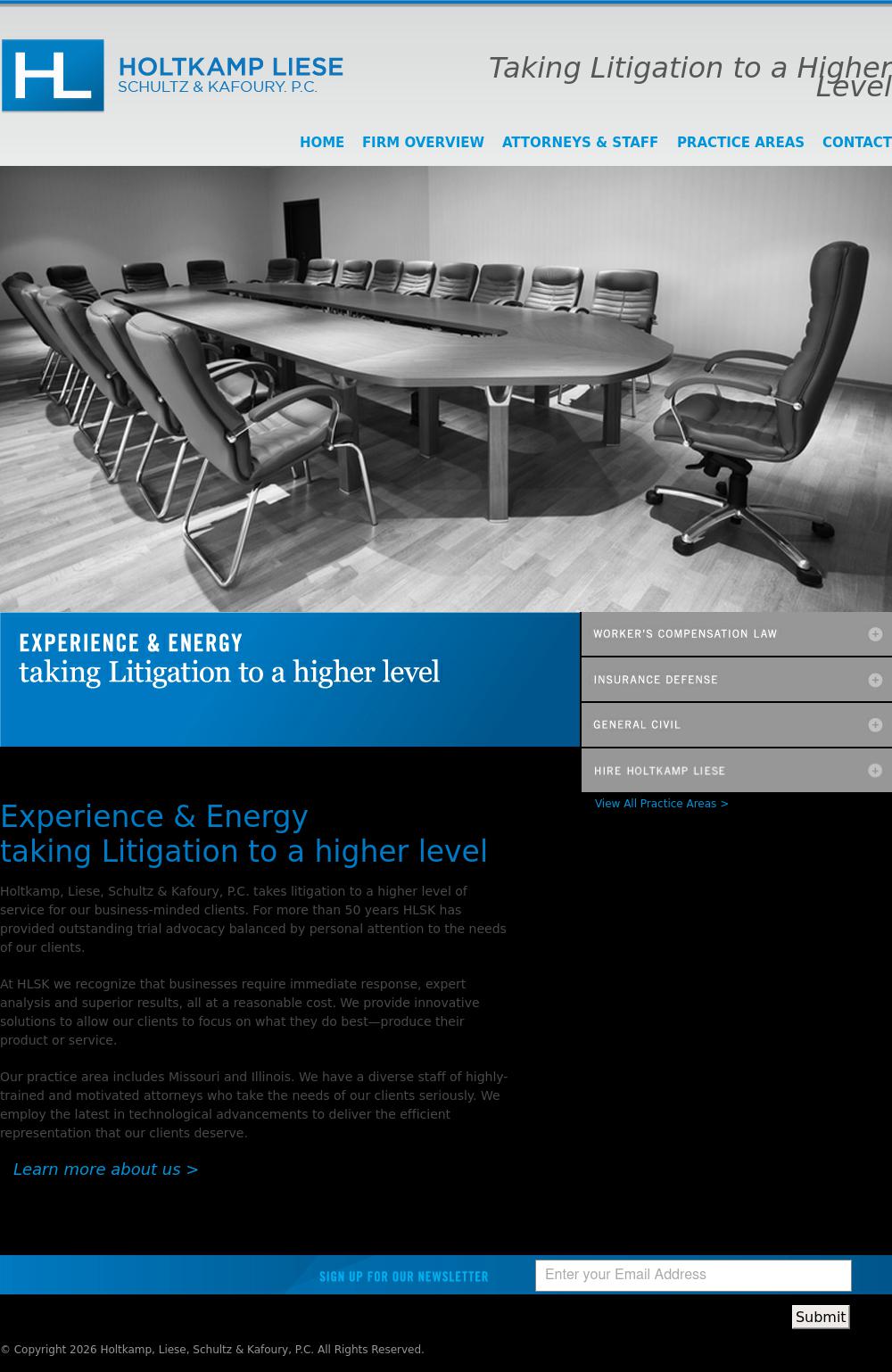 Holtkamp, Liese, Schultz, Hilliker - Saint Louis MO Lawyers