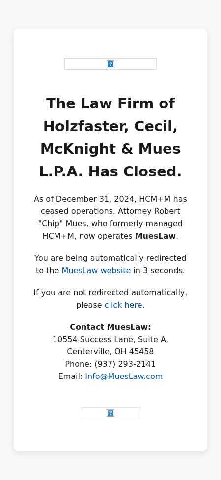 Holzfaster Cecil McKnight & Mues - Dayton OH Lawyers