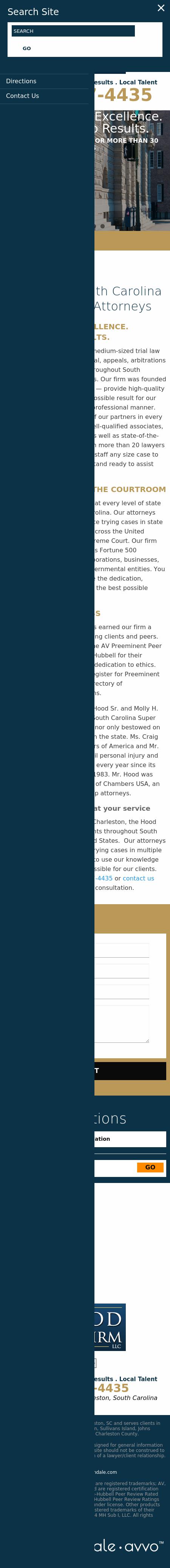 Hood Law Firm, LLC - Charleston SC Lawyers