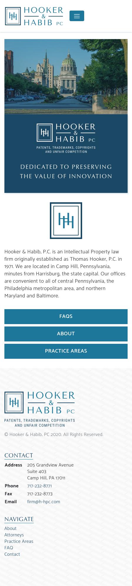 Hooker & Habib, P.C. - Harrisburg PA Lawyers