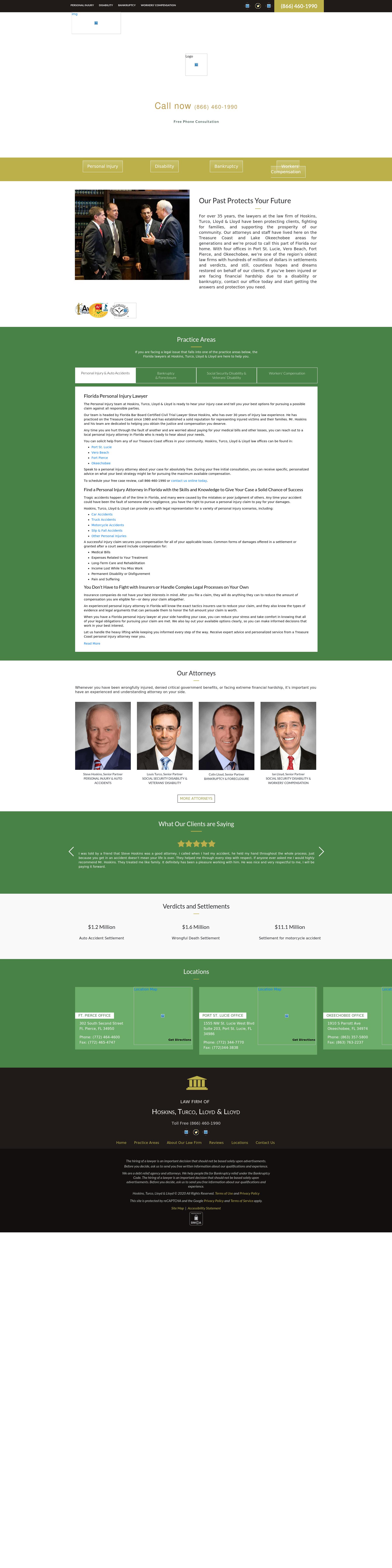Hoskins, Turco, Lloyd & Lloyd - Okeechobee FL Lawyers