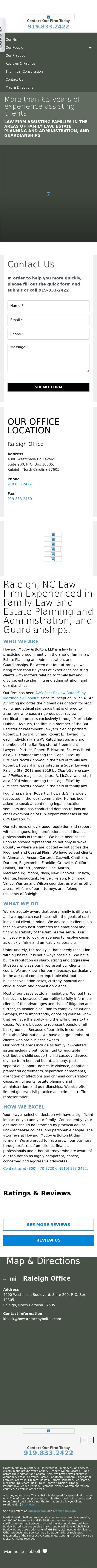 Howard Green & Moye LLP - Raleigh NC Lawyers