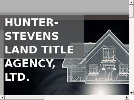 Hunter Stevens Land Title Agency - Canfield OH Lawyers