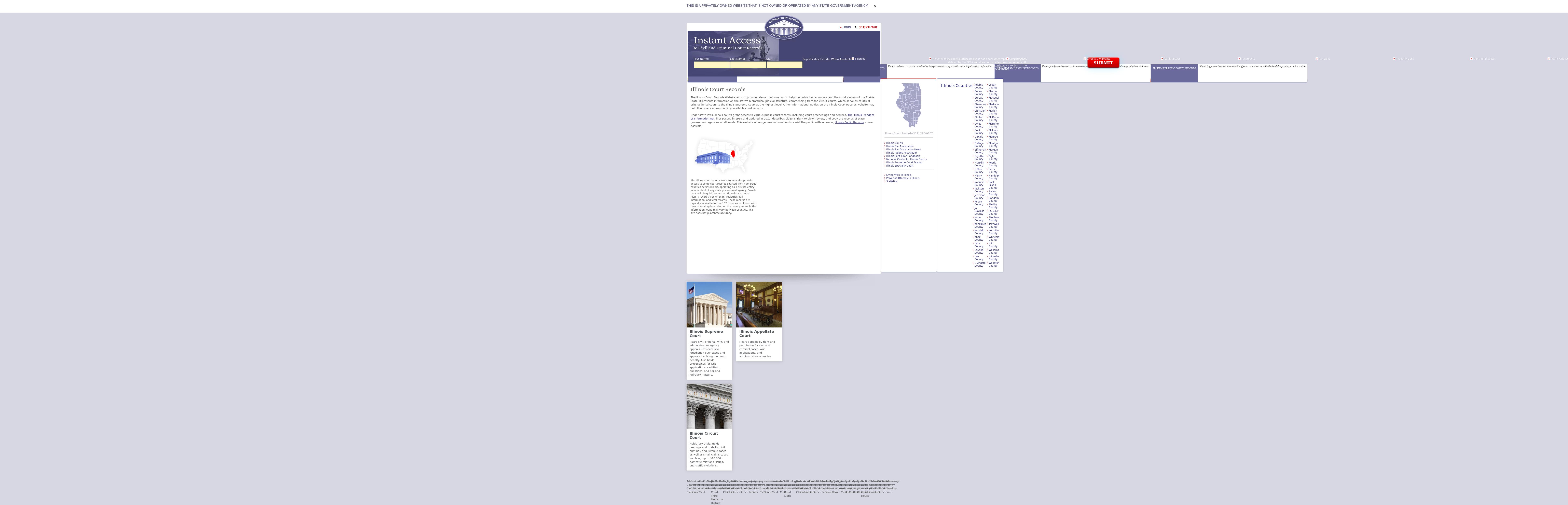Illinois Court Records - Springfield IL Lawyers