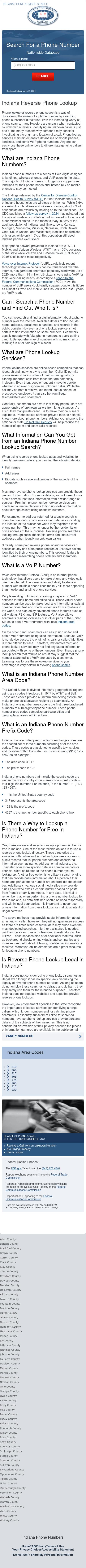 Indiana Phone Number Search - Yorktown IN Lawyers