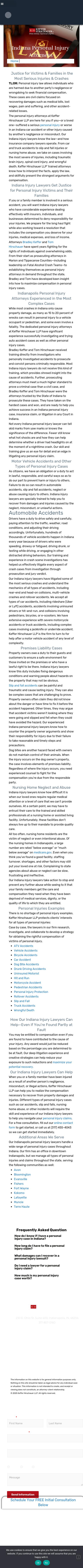 Indianapolis Injury Lawyers - Indianapolis IN Lawyers