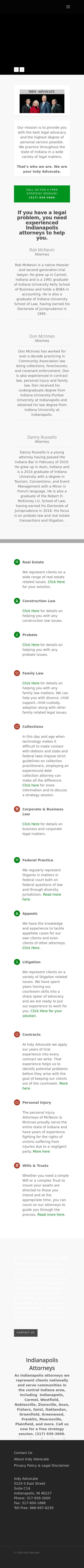 McNevin & McInnes LLP - Indianapolis IN Lawyers