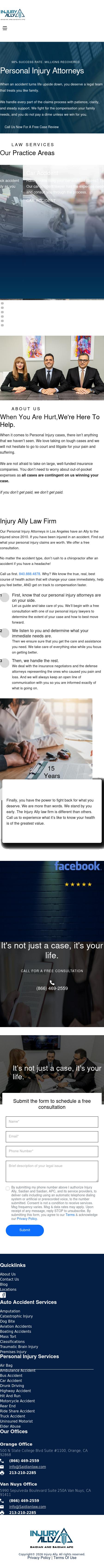 Injury Ally - Burbank CA Lawyers