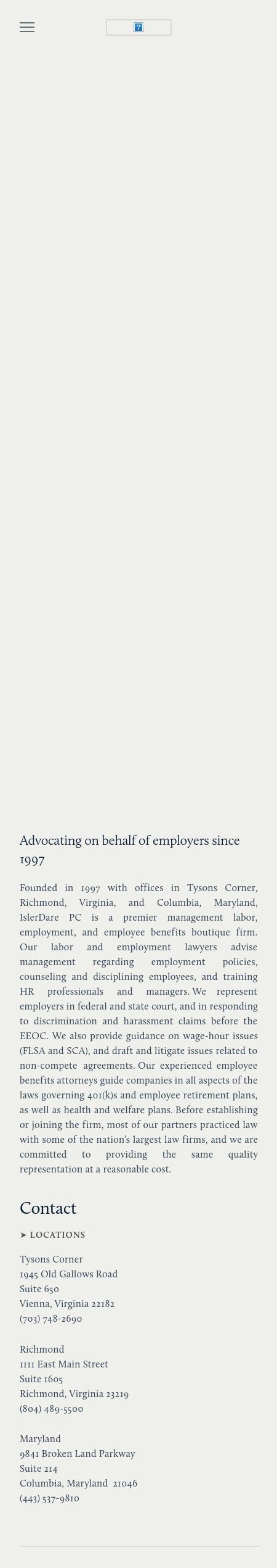 Isler Dare Ray Radcliffe & Connolly, P.C. - Vienna VA Lawyers