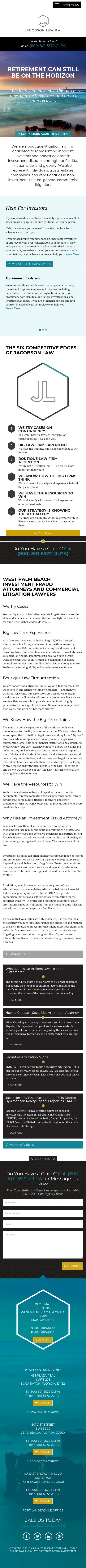 Jacobson Law P.A. - West Palm Beach  FL Lawyers