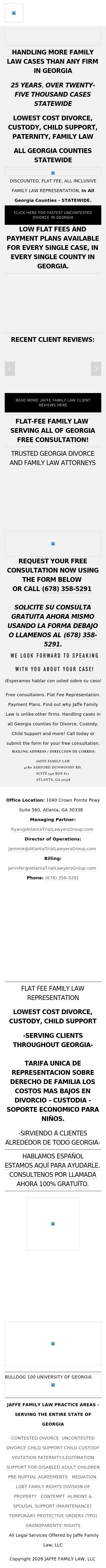 Jaffe Family Law, LLC - Atlanta GA Lawyers