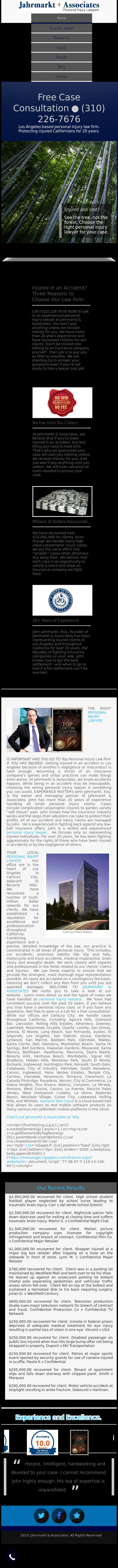 Jahrmarkt & Associates - Los Angeles CA Lawyers