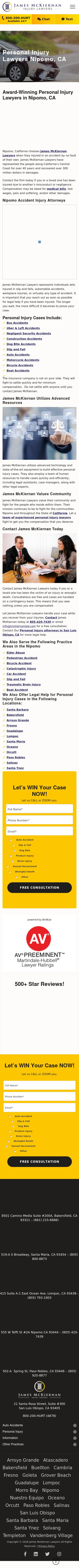 James McKiernan Lawyers - Nipomo CA Lawyers