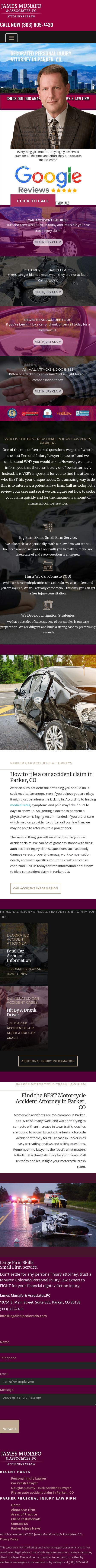 James Munafo & Associates, P.C. - Parker CO Lawyers