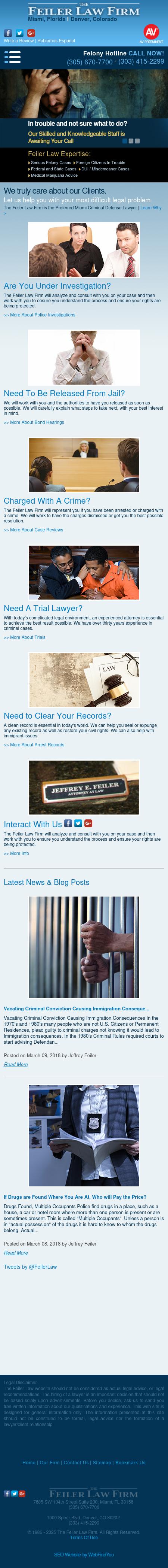 Jeffrey Feiler PA - Miami FL Lawyers