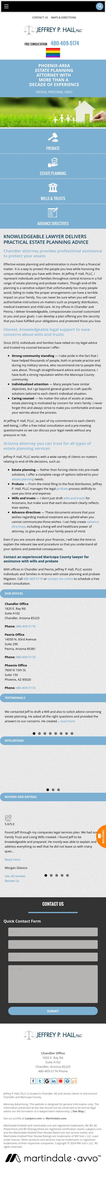Jeffrey P. Hall, PLLC, Attorney at Law - Chandler AZ Lawyers