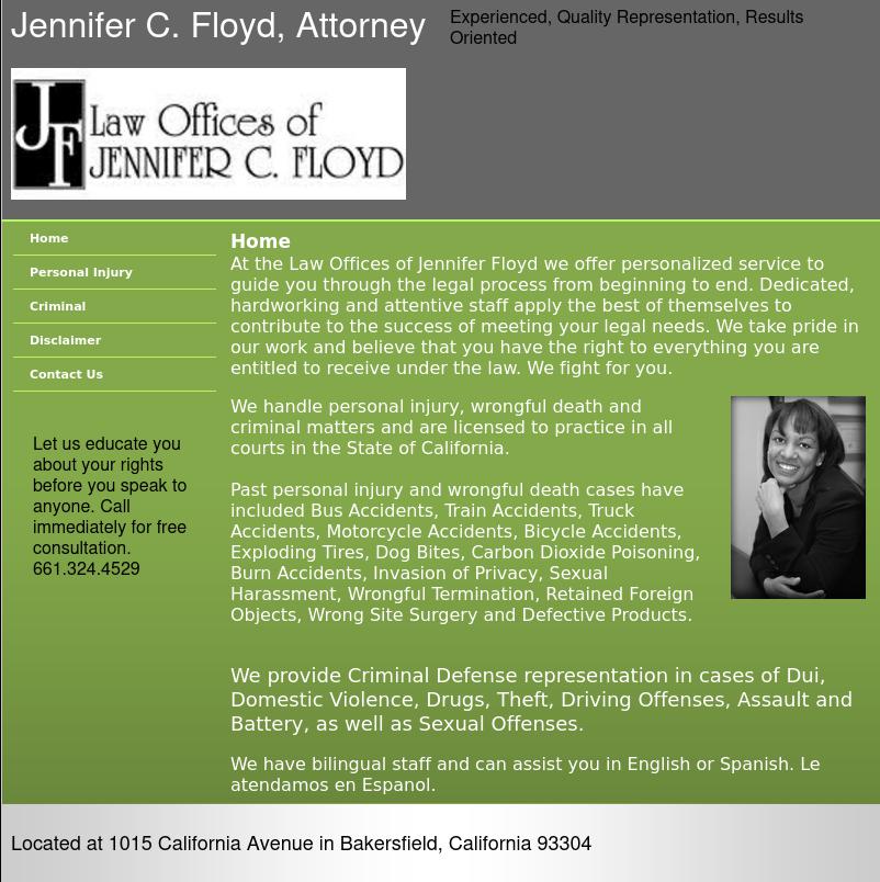 Jennifer C. Floyd Attorney at Law - Bakersfield CA Lawyers