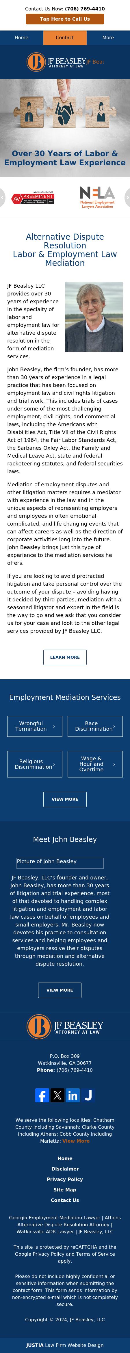 JF Beasley LLC - Watkinsville GA Lawyers