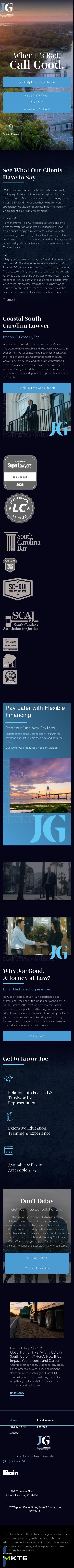 Joe Good Attorneys at Law - Mount Pleasant SC Lawyers