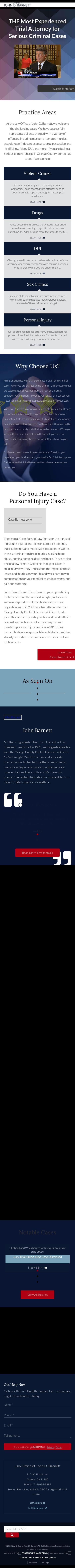John D Barnett - Orange CA Lawyers