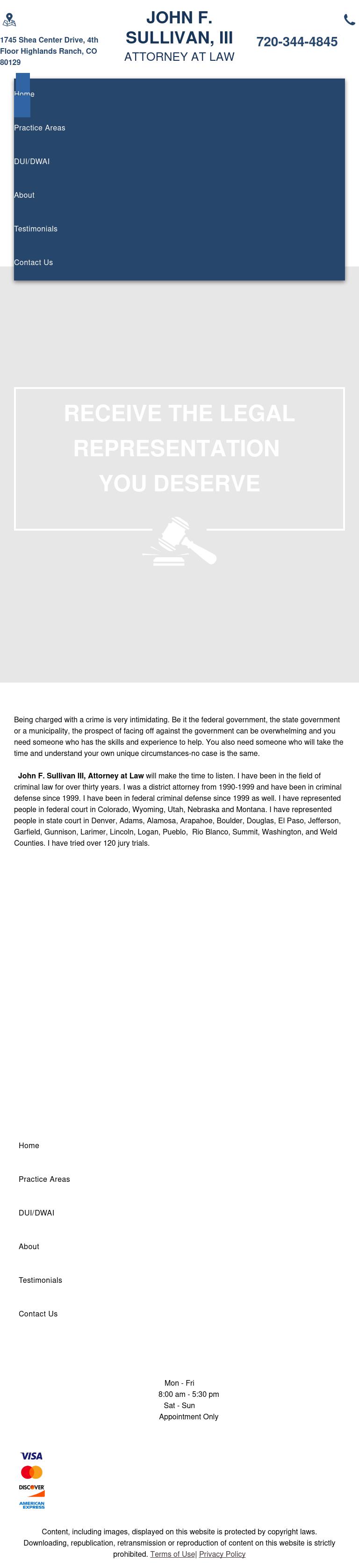 John F. Sullivan, III Attorney at Law - Littleton CO Lawyers