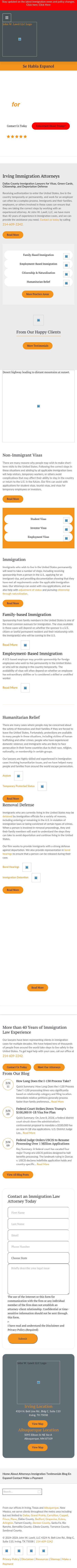 John W. Lawit, LLC - Irving TX Lawyers