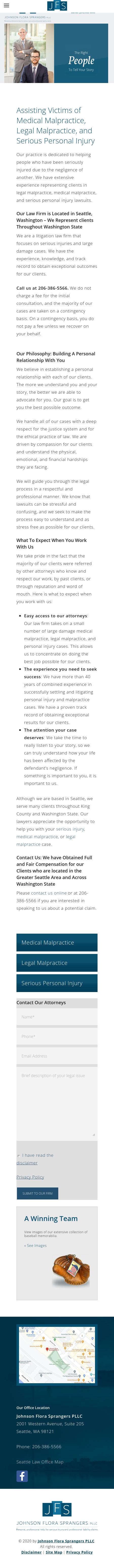 Johnson Flora PLLC - Seattle WA Lawyers