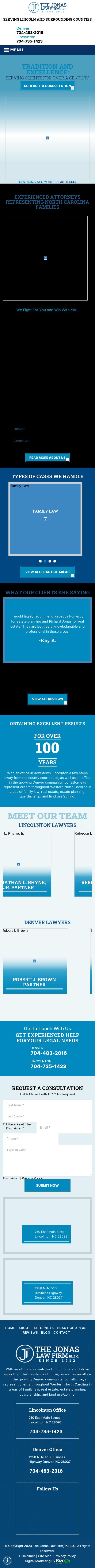 Jonas Law Firm PLLC - Lincolnton NC Lawyers