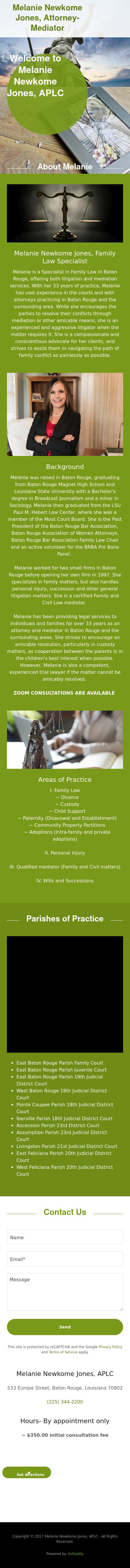 Jones, Melanie Newkome - Baton Rouge LA Lawyers