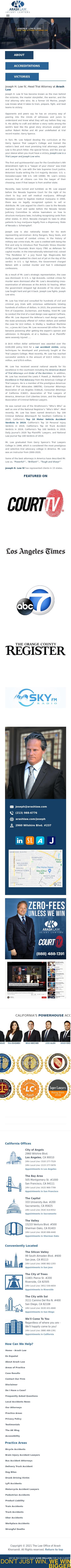 Joseph H. Low IV - Los Angeles CA Lawyers