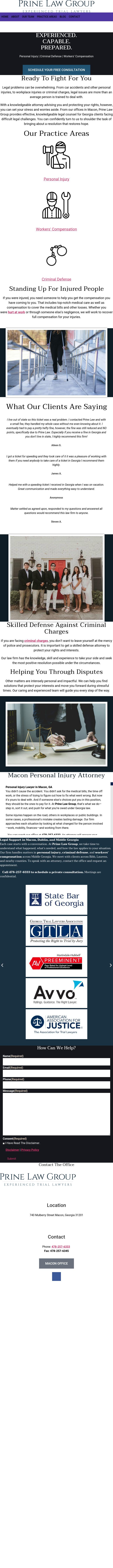 Joseph Prine - Macon GA Lawyers