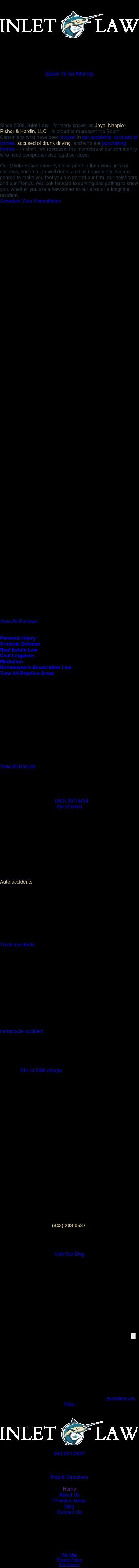 Joye, Nappier, Risher, & Hardin LLC - Murrells Inlet SC Lawyers