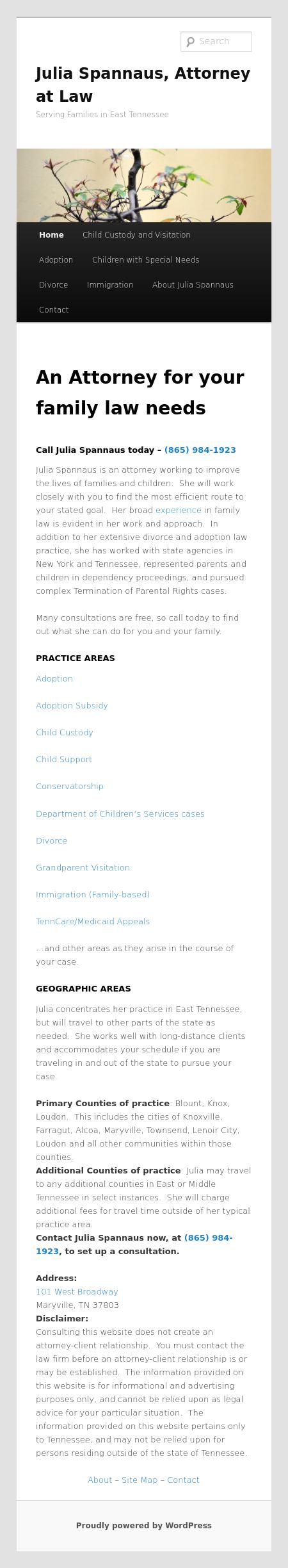 Julia Spannaus - Maryville TN Lawyers