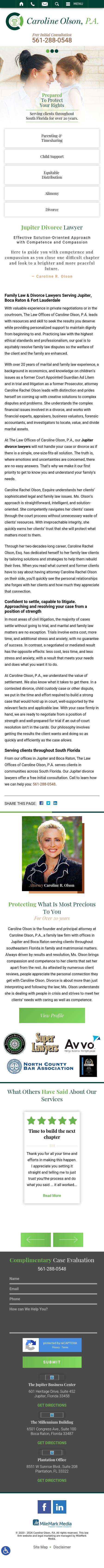 Caroline Olson, P.A.  - Jupiter FL Lawyers