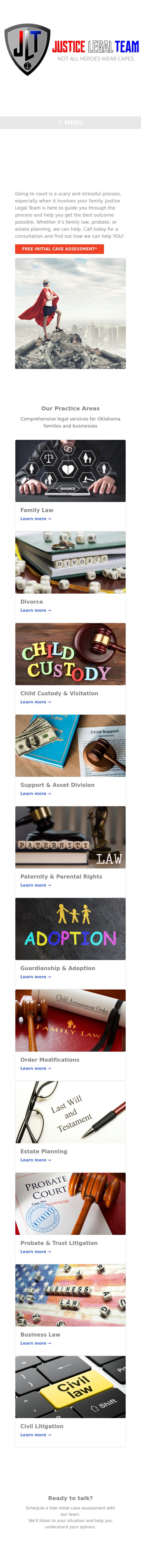 Justice Legal Team, PLLLP - Oklahoma City OK Lawyers