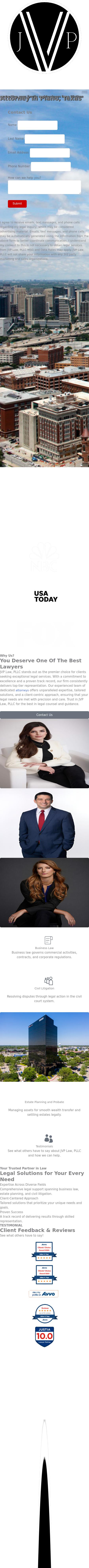 JVP Law, PLLC - Plano TX Lawyers