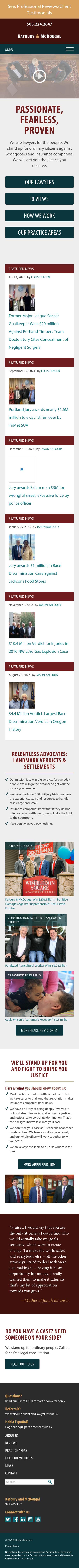 Kafoury & McDougal - Portland OR Lawyers