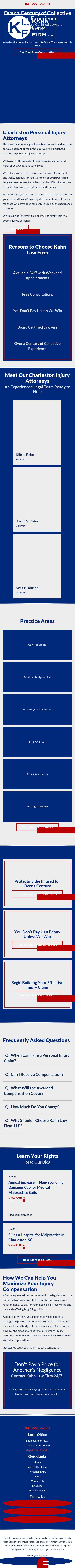 Kahn Law Firm, LLP - Charleston SC Lawyers