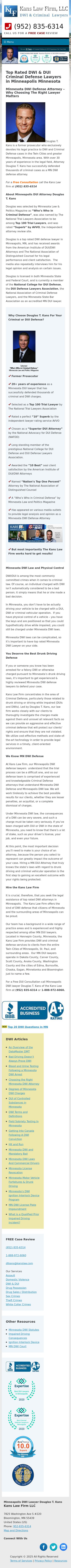 Kans Law Firm, LLC - Bloomington MN Lawyers