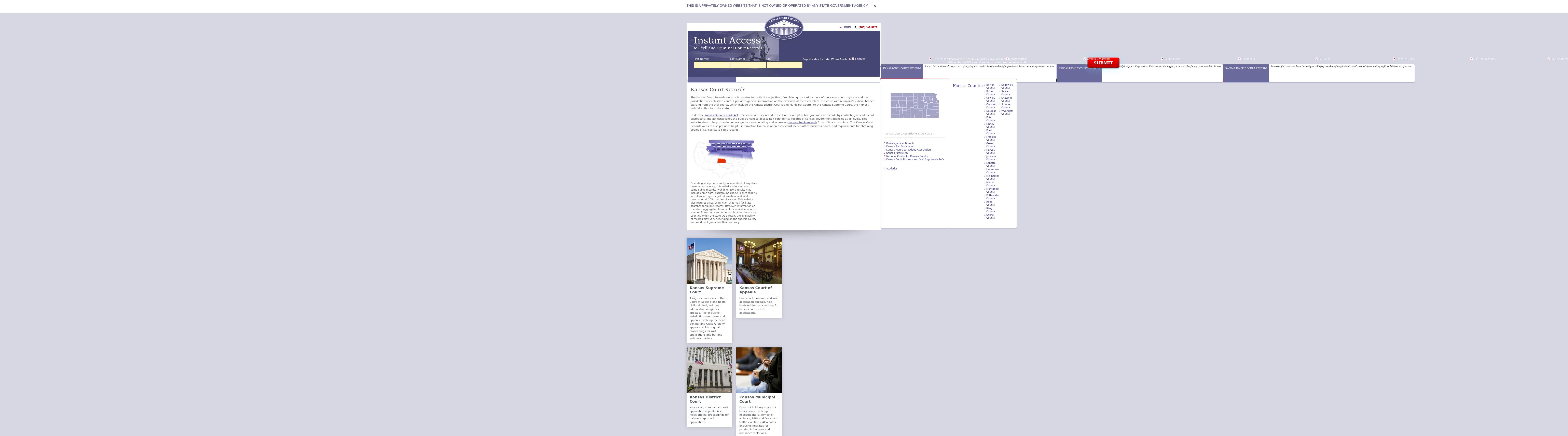 Kansas Court Records - Topeka KS Lawyers