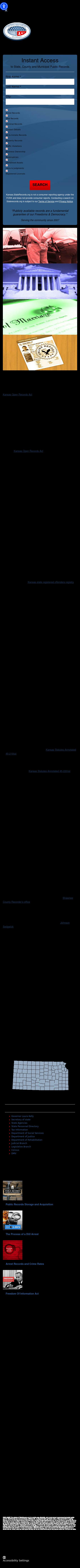 Kansas State Records - Wichita KS Lawyers