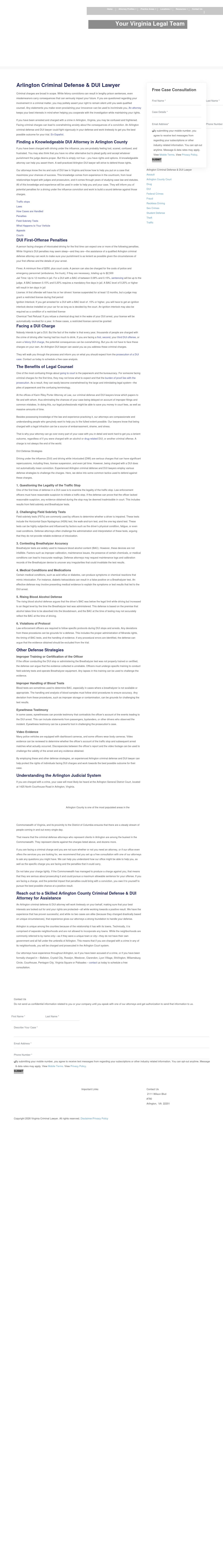 Karin Riley Porter Criminal Defense Attorney - Arlington VA Lawyers