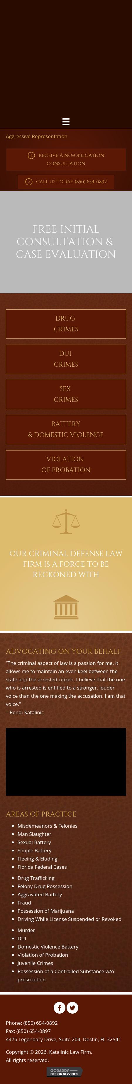 Katalinic Law Firm - Destin FL Lawyers