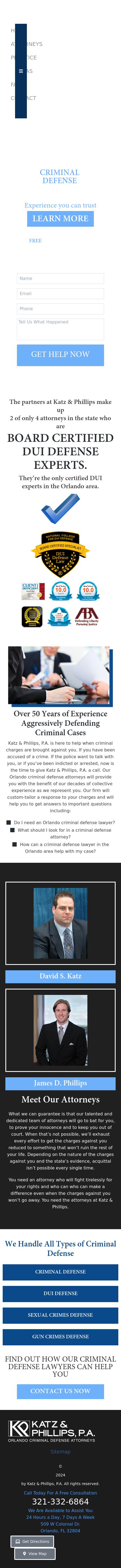 Katz & Phillips, P.A. - Orlando FL Lawyers