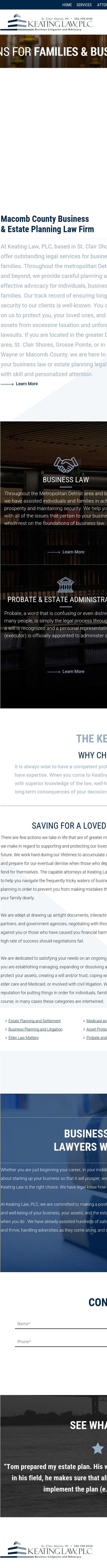 Keating Law, PLC - St. Clair Shores MI Lawyers