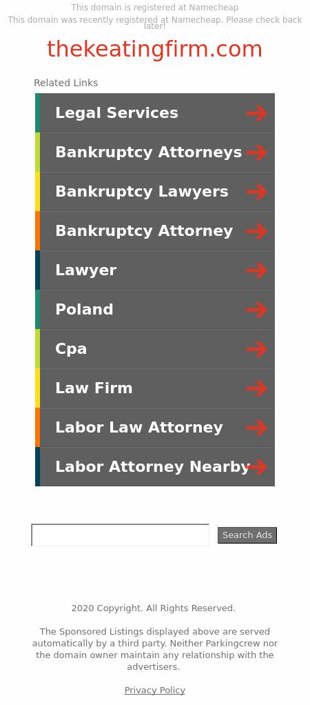Keating Rick D Patrick - Lafayette LA Lawyers